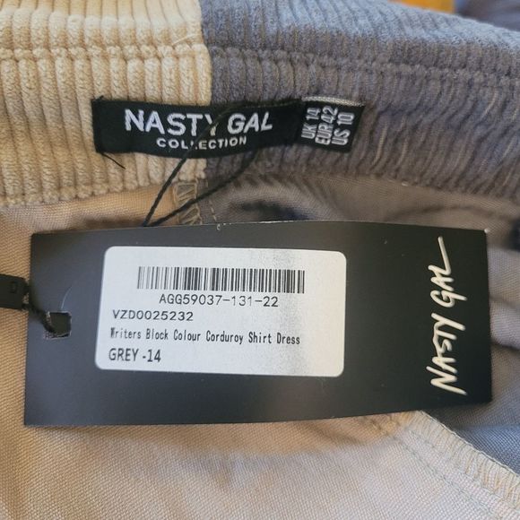 Nasty gal corduroy color block shirt dress - Picture 7 of 7